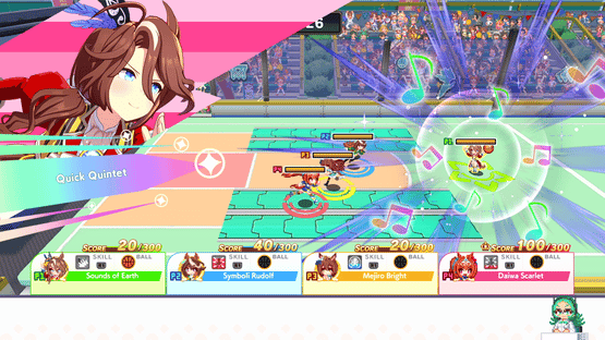 Umamusume: Pretty Derby - Party Dash: DLC Vol. 1 - Team Iris Screenshot