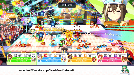 Umamusume: Pretty Derby - Party Dash: DLC Vol. 1 - Team Iris Screenshot