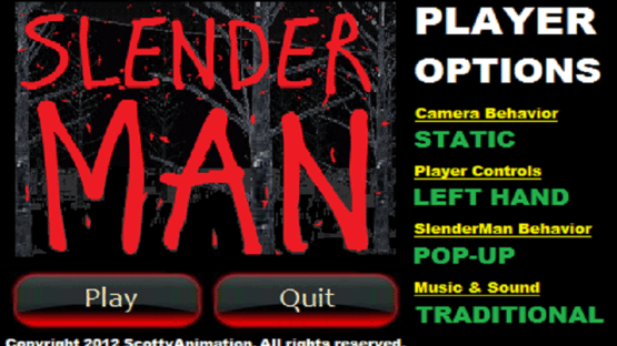 Slender Man Screenshot