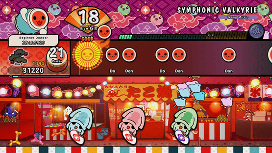 Taiko no Tatsujin: Rhythm Festival - Namco Game Music Pack Screenshot