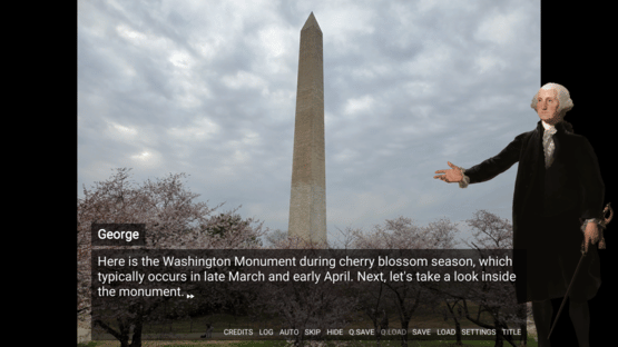 Important People of History: Presidents - George Washington Screenshot