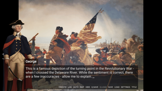 Important People of History: Presidents - George Washington Screenshot