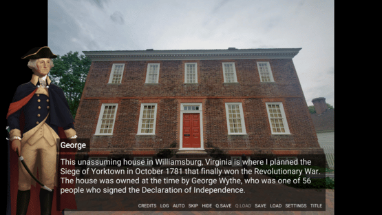 Important People of History: Presidents - George Washington Screenshot