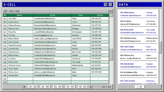 Spreadsheets and Nothing More Screenshot