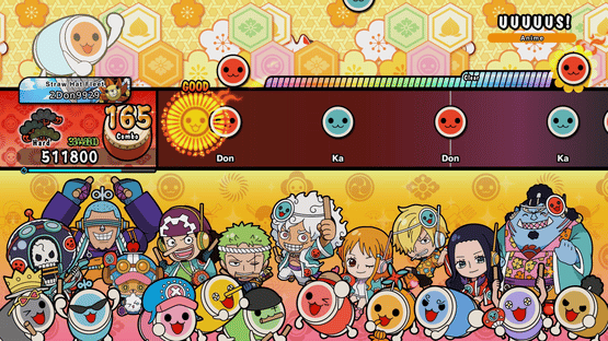 Taiko no Tatsujin: Rhythm Festival - One Piece Anime 25th Anniversary Collab. Pack Screenshot