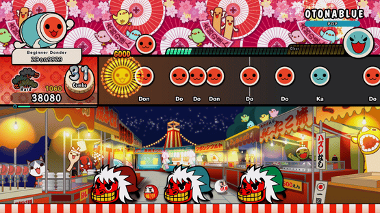 Taiko no Tatsujin: Rhythm Festival - Pops Collection Screenshot