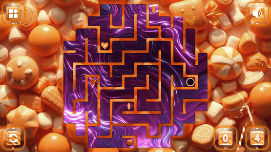 Sweetie Candy Maze: Orange Screenshot