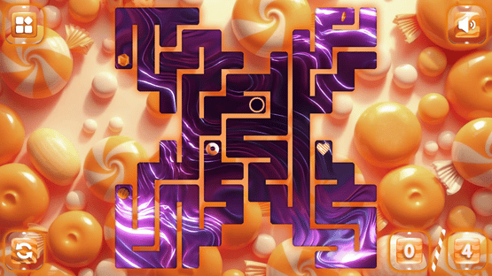 Sweetie Candy Maze: Orange Screenshot