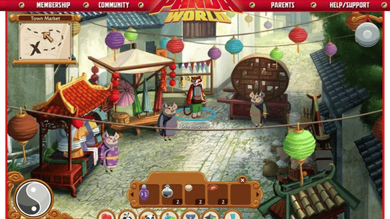 Kung Fu Panda World Screenshot