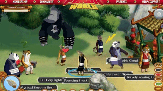 Kung Fu Panda World Screenshot