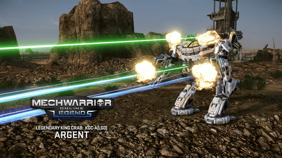 MechWarrior Online: Argent Legendary Mech Pack Screenshot