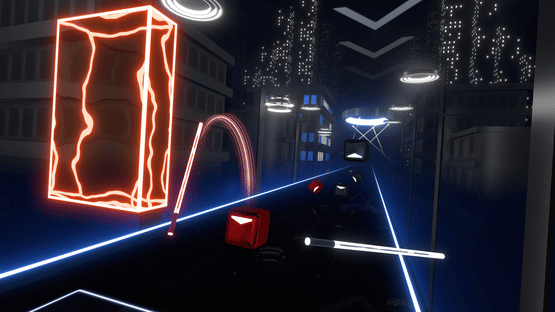 Beat Saber: The Weeknd - "Blinding Lights" Screenshot