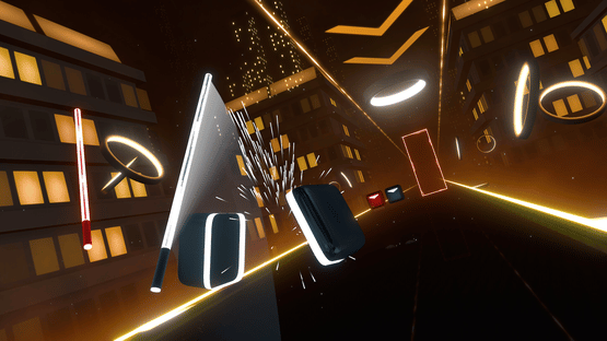 Beat Saber: The Weeknd - "Can't Feel My Face" Screenshot