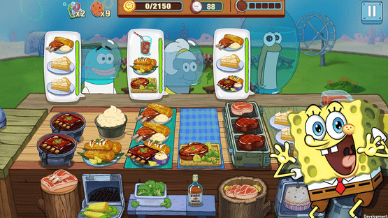 SpongeBob: Krusty Cook-Off Screenshot