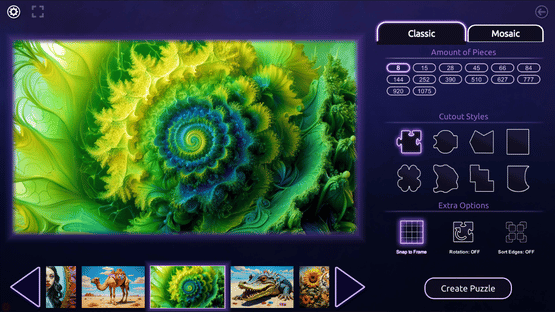 Master of Pieces Jigsaw Puzzle: Beautiful Nonsense 2 Screenshot