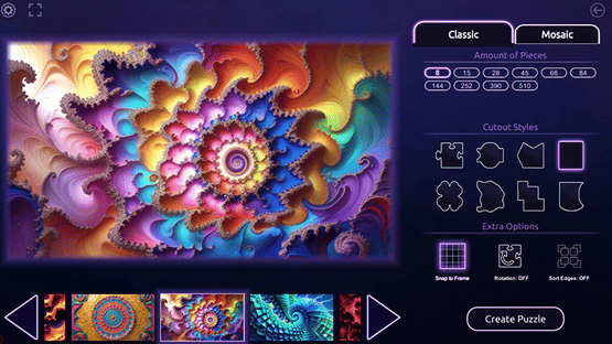 Master of Pieces Jigsaw Puzzle: Mandalas and Fractals Screenshot