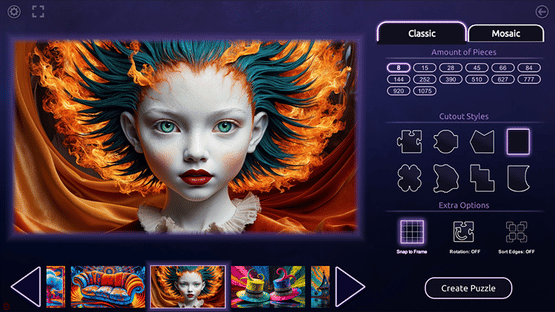 Master of Pieces Jigsaw Puzzle: Beautiful Nonsense 3 Screenshot