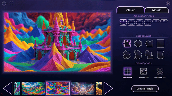 Master of Pieces Jigsaw Puzzle: Sand Art Screenshot