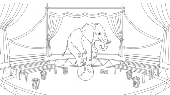 100 Cats Lost in Circus Escape Screenshot