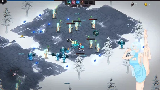 Harem of Gods gameplay screenshot 2