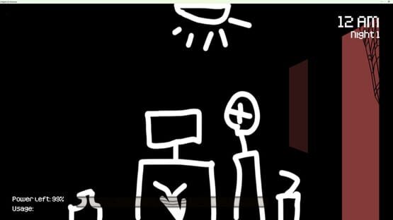 Stickman Five Nights Survival screenshot