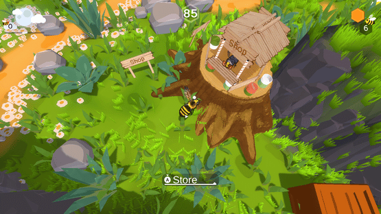 Honey Bee With Guns Screenshot