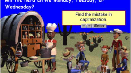 Chuck Wagon Bill's Language Skills Screenshot