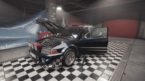 Rally Mechanic Simulator: Mizuduki Revloution Screenshot