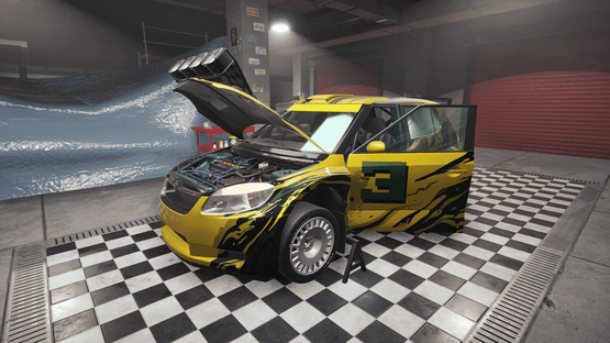 Rally Mechanic Simulator: Saze F1000 Screenshot