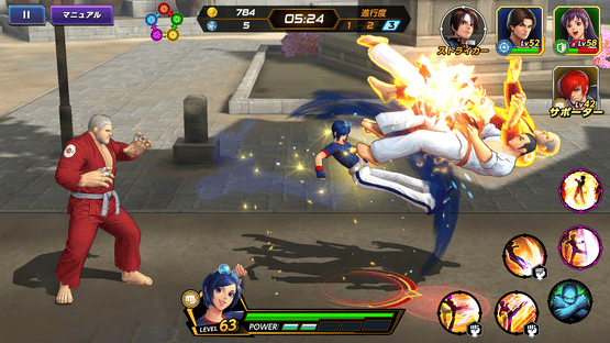 The King of Fighters AllStar Screenshot