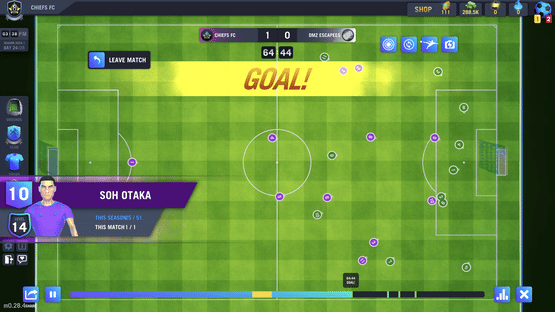 Blackout Football Manager Screenshot