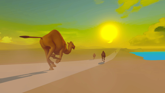 Sandspeed: Camel Racing Screenshot