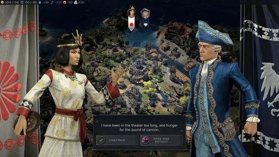 Sid Meier's Civilization VII: Friedrich (Baroque) Persona Screenshot