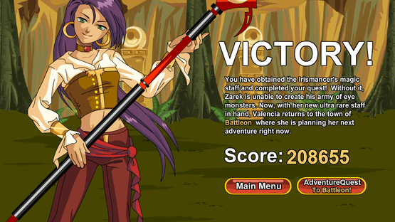 Valencia Surehunter: Staff of the Irismancer Screenshot