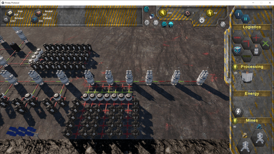 Pinsky Protocol Screenshot