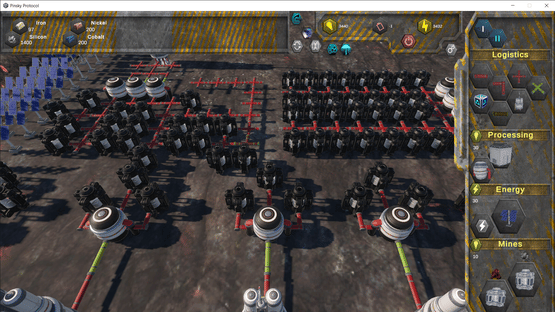 Pinsky Protocol Screenshot