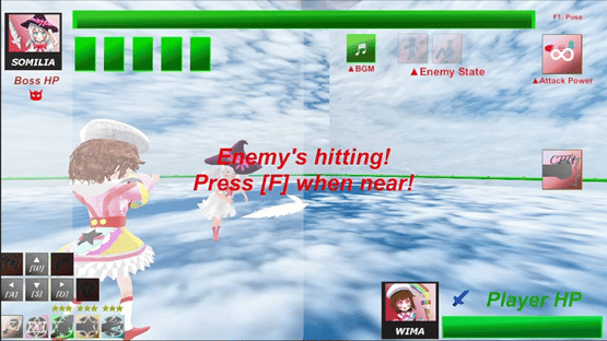 Wima Magicamia: Cute Girls Magic Battle 3DTPS Screenshot