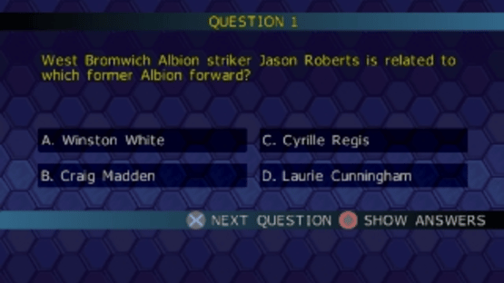 Championship Manager Quiz Screenshot