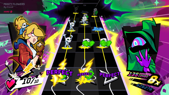 Rift of the NecroDancer: Everhood - "Feisty Flowers" Screenshot