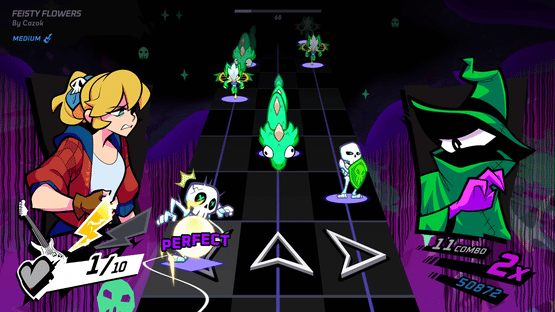 Rift of the NecroDancer: Everhood - "Feisty Flowers" Screenshot