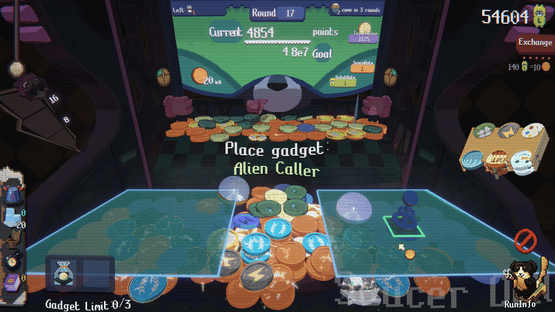 Raccoin: Coin Pusher Roguelike Screenshot