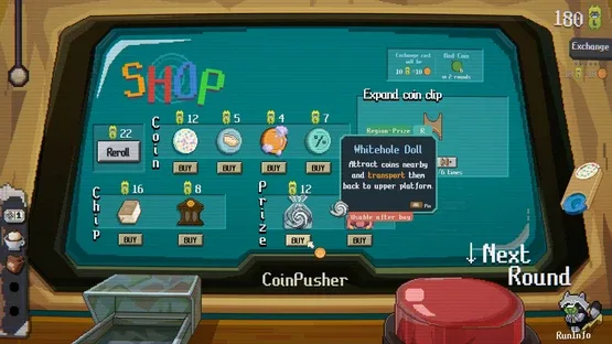 Raccoin: Coin Pusher Roguelike screenshot 6