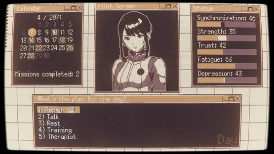 Valkyrie Iteration: Mecha Pilot Raising Pocket Simulator screenshot 1