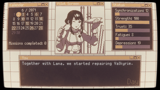 Valkyrie Iteration: Mecha Pilot Raising Pocket Simulator Screenshot