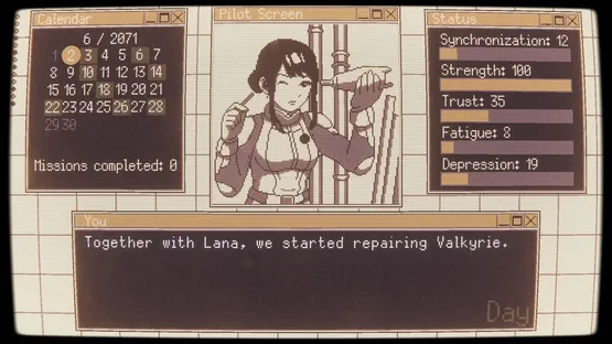Valkyrie Iteration: Mecha Pilot Raising Pocket Simulator screenshot 2