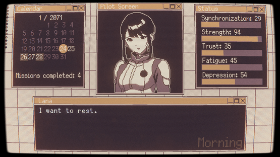 Valkyrie Iteration: Mecha Pilot Raising Pocket Simulator Screenshot