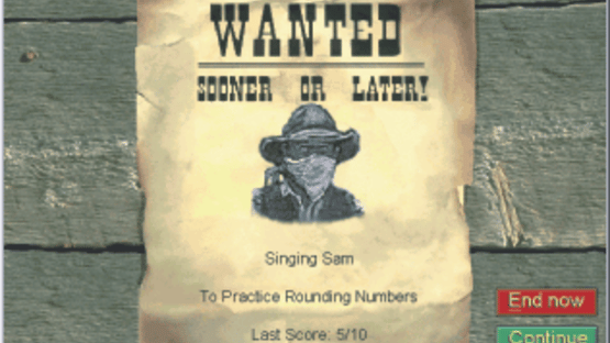 Wild West Math Screenshot