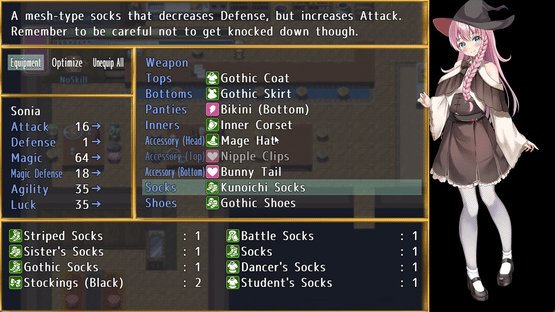 Senpai and the Mysterious Island Screenshot