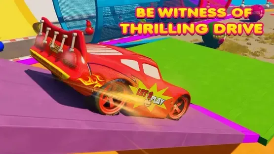 Superhero Car Race: Mega Ramp screenshot 3
