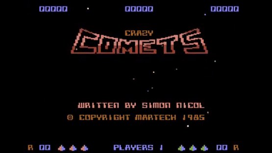 Crazy Comets Screenshot